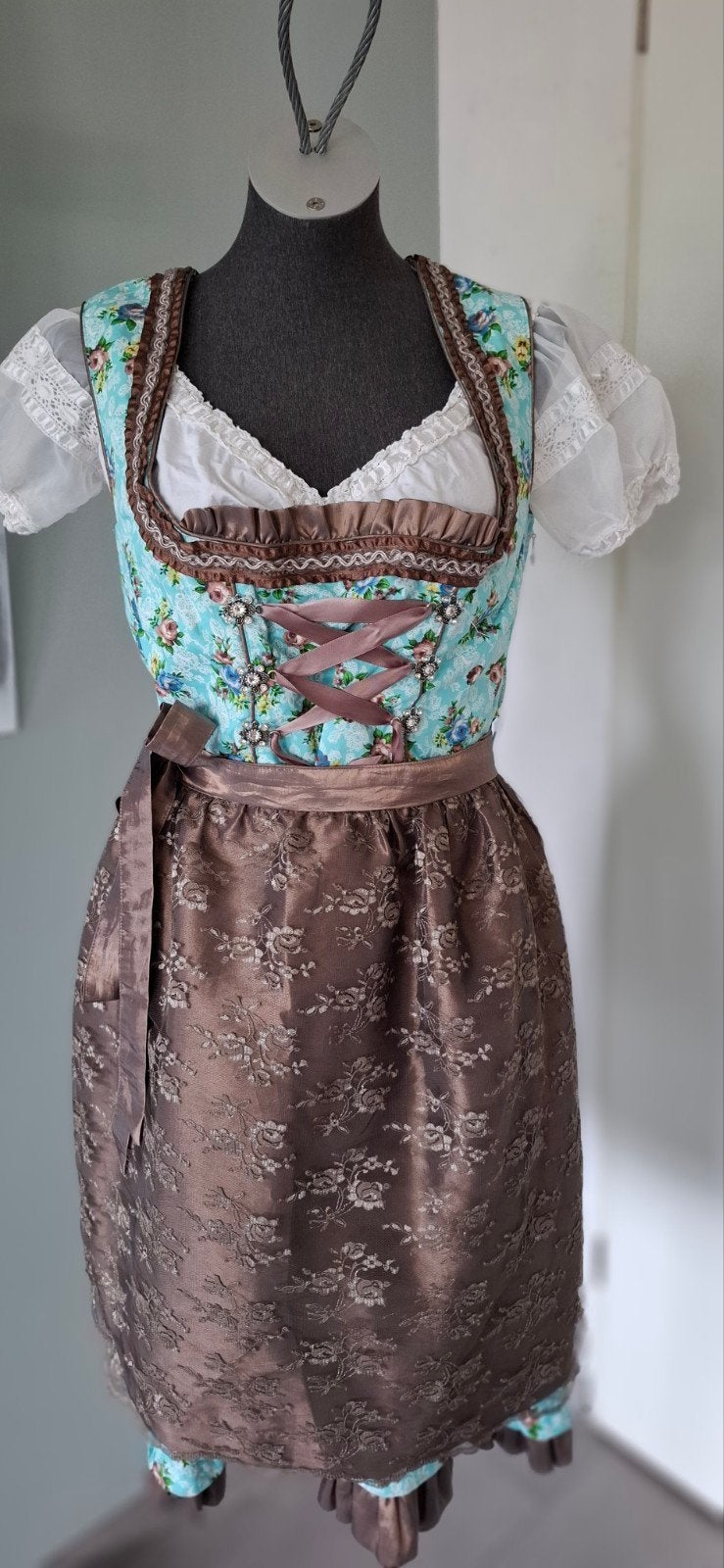 Marjo Trachten dirndl Krüger Madl blouse 42 oktoberfeest igs, Kleding | Dames, Carnavalskleding en Feestkleding, Maat 42/44 (L)