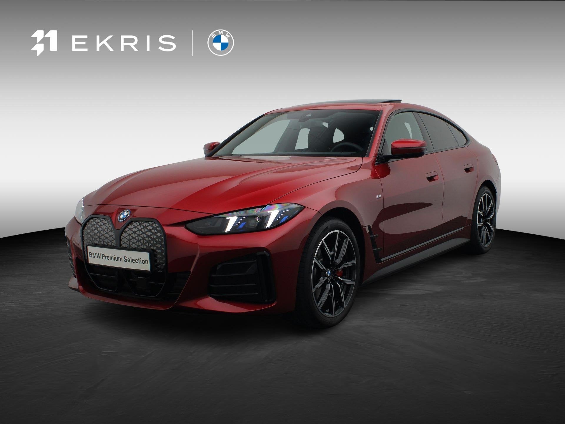 BMW i4 eDrive35 M Sportpakket Pro | Achteruitrijcamera | Sch, Gebruikt, Zwart, Met garantie (alle), 420 min