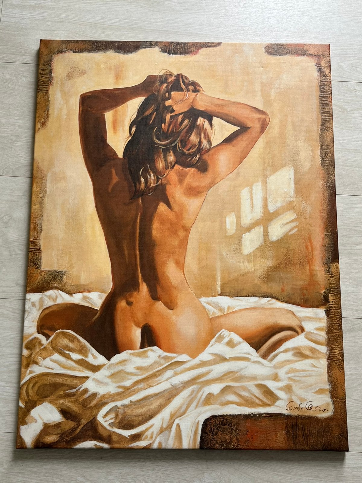 2 luik van man en vrouw!, Antiek en Kunst, Kunst | Schilderijen | Modern, Ophalen, Portret