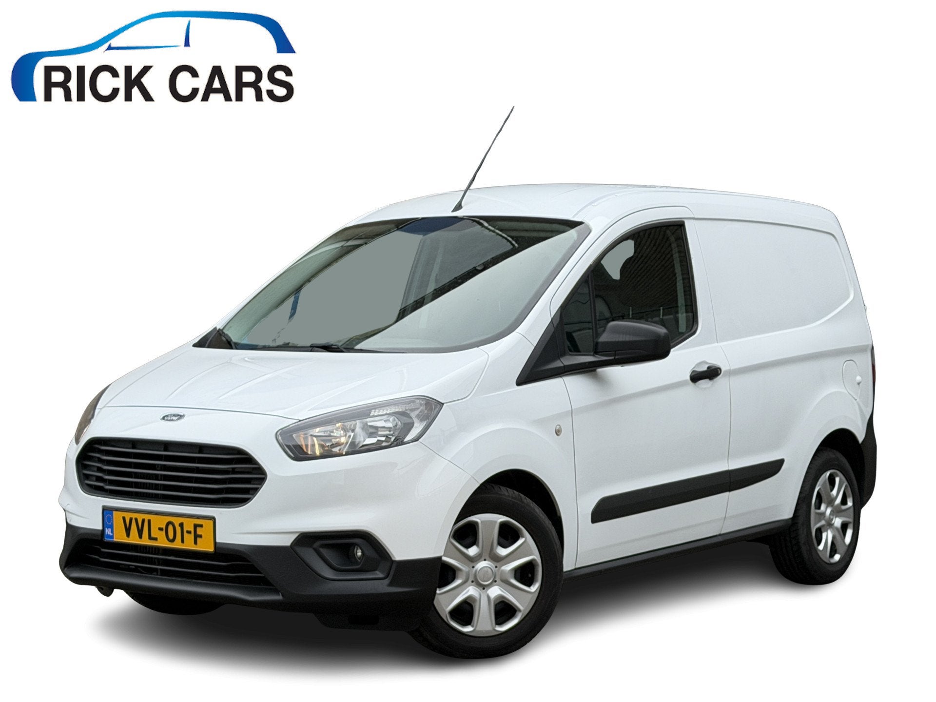 Ford Transit Courier 1.0 Trend EcoBoost S&S Airco/elektrisch, Auto's, Voorwielaandrijving, Dealer onderhouden, Gebruikt, Wit