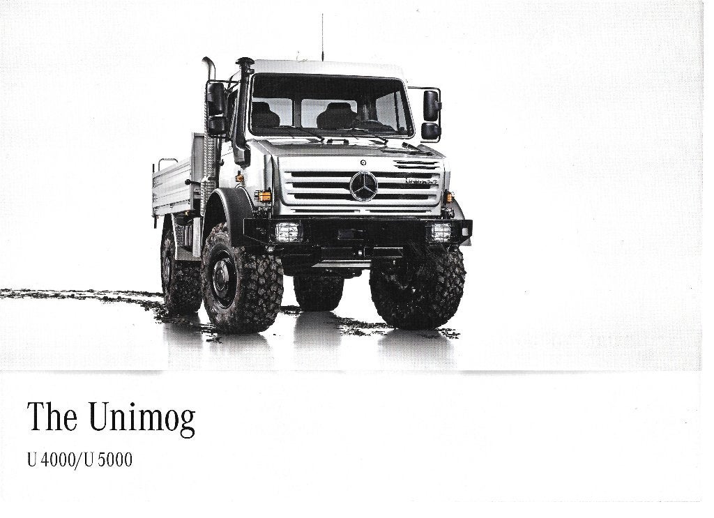 MERCEDES UNIMOG 2004 & 2009, Ophalen of Verzenden, Zo goed als nieuw, Mercedes