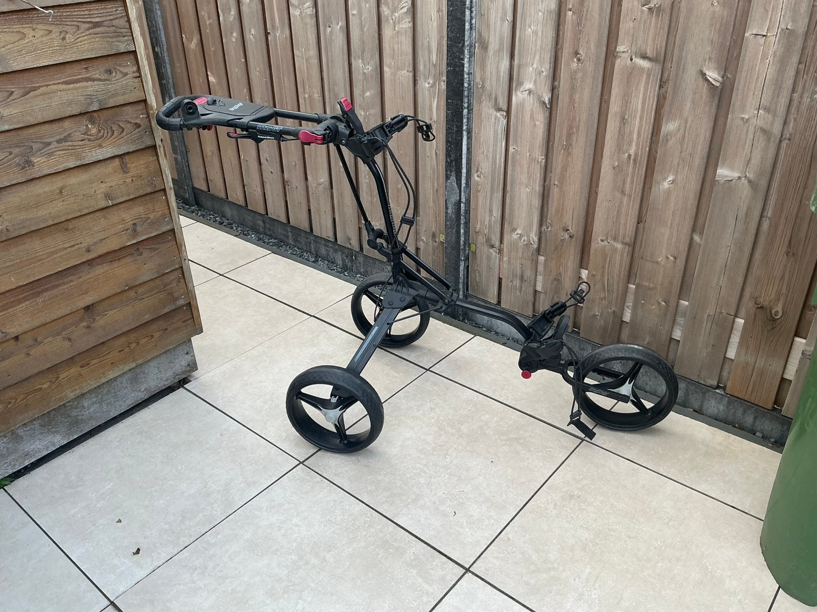 Mooie Bagboy mini GT golftrolley, Ophalen, Zo goed als nieuw, Golfkar