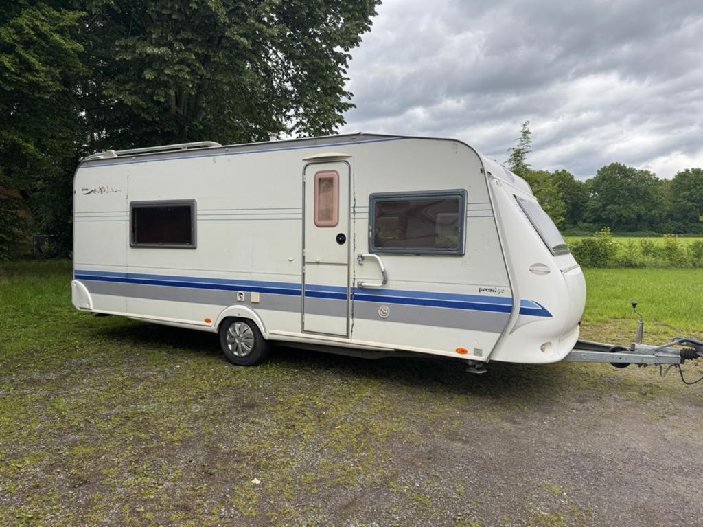 Hobby Prestige 560 ‼️ 2006”KOOPJE, Caravans en Kamperen, Caravans, Overige typen, Rondzit, Hobby, Bedrijf