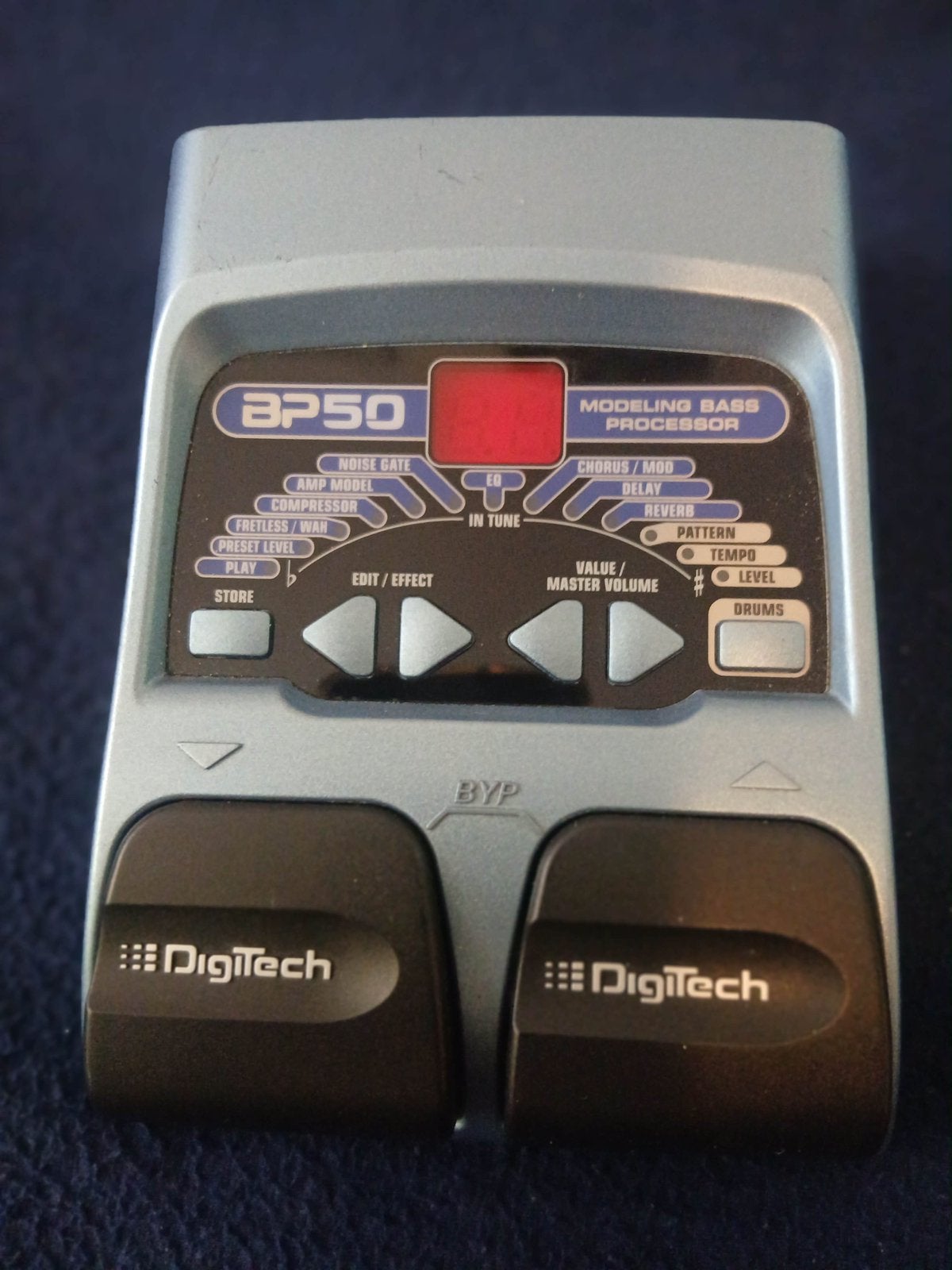 Digitech BP-50 bass guitar multi fx pedal, Ophalen of Verzenden, Gebruikt, Multi-effect