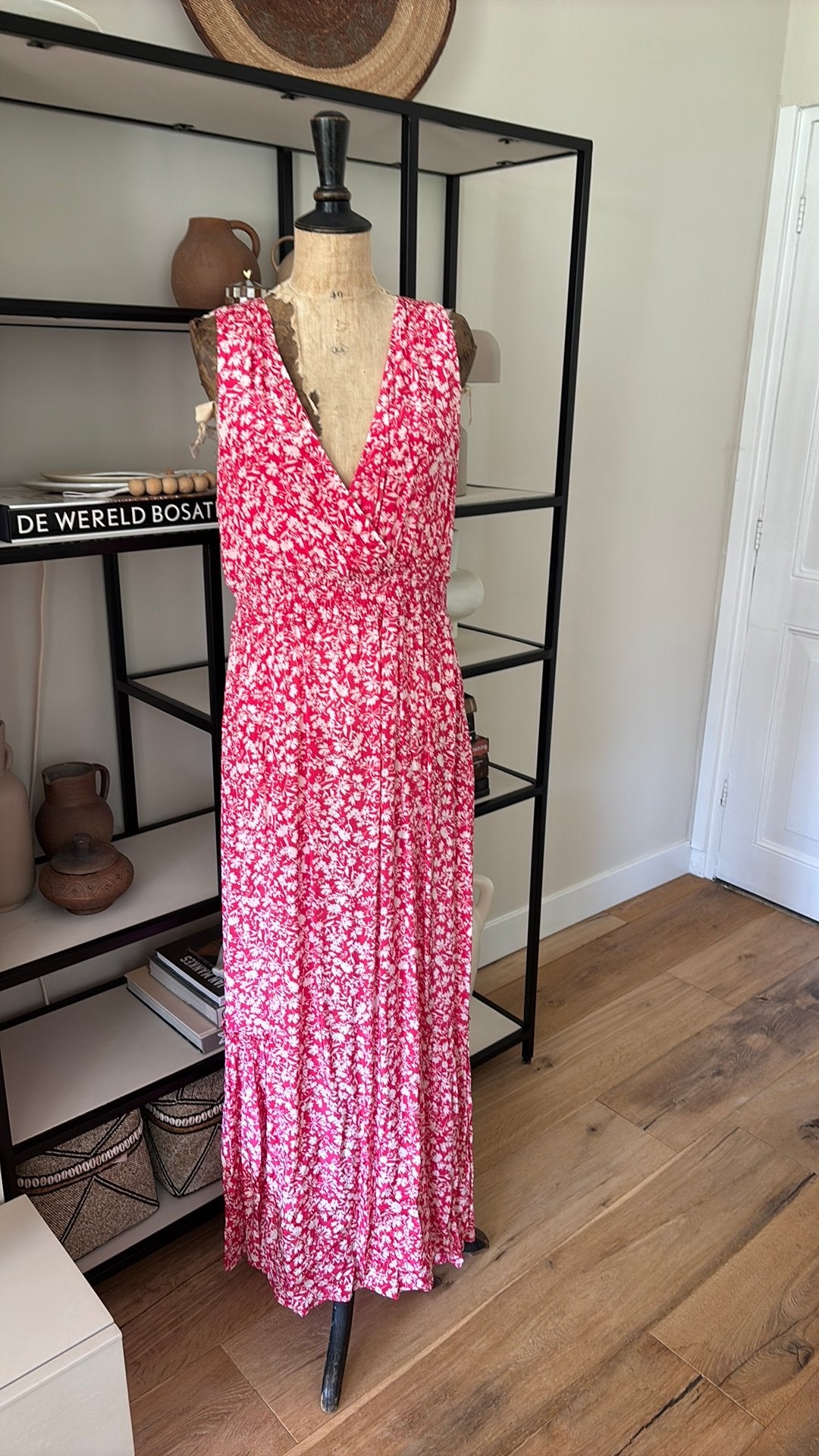 Nennette maat It 48 maxi hoog zomer jurk nieuw met kaartjes!, Maat 42/44 (L), Nieuw, Onder de knie, Meerkleurig