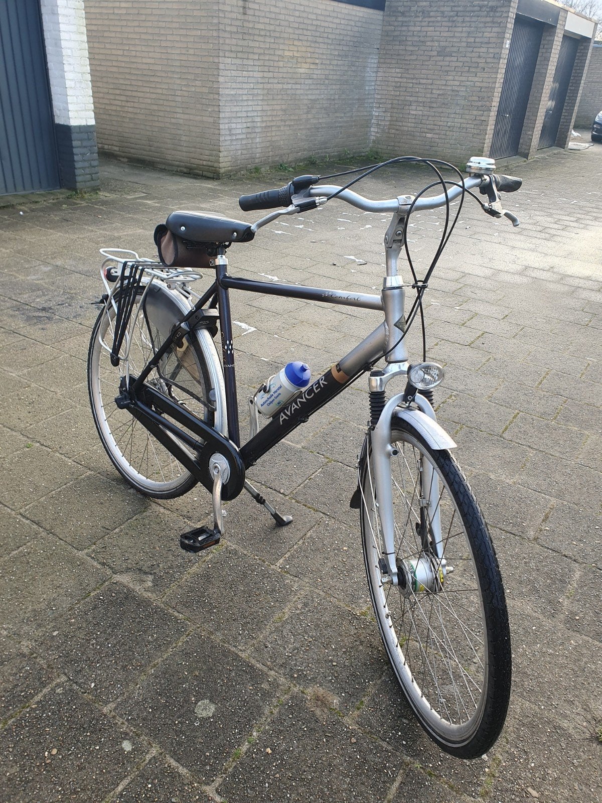 Herenfiets zeer goed in goede staat., Fietsen en Brommers, Zo goed als nieuw, 57 tot 61 cm, Trommelrem, Ophalen
