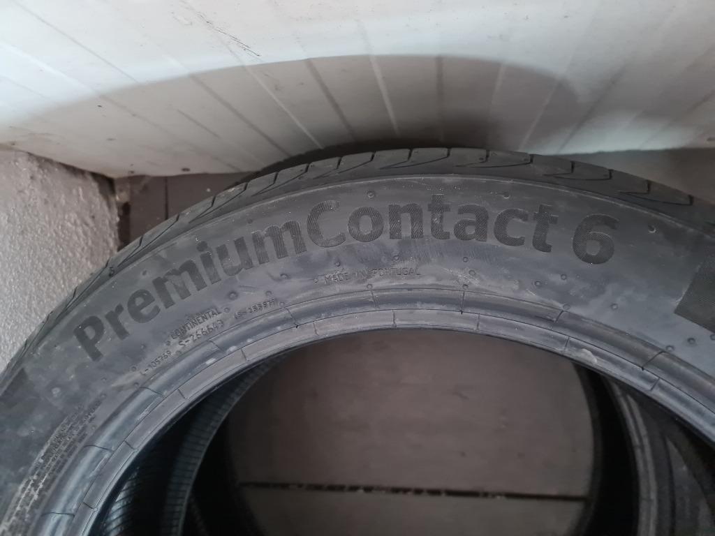 2 x 225/55/19 Continental Premium 6 ZGAN 180,- ALL IN!, 19 inch, Gebruikt, Continental, Ophalen of Verzenden