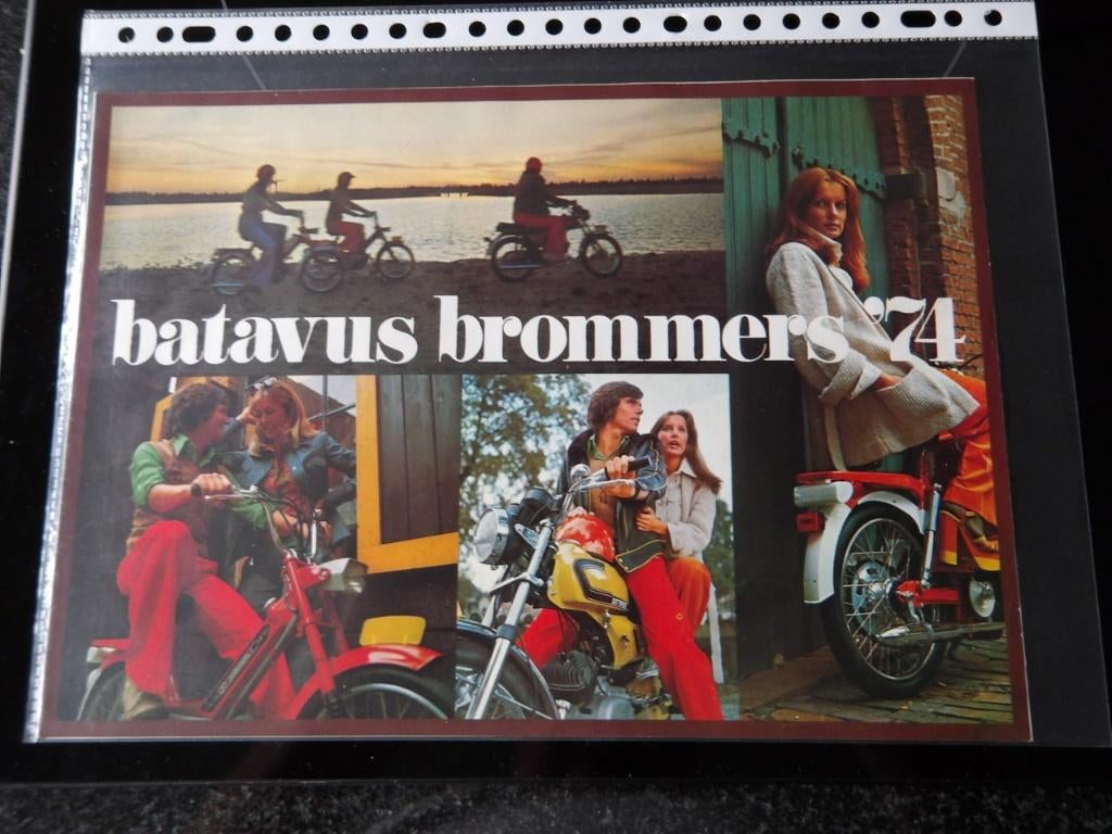 folder Batavus bromfietsen, Verzenden, Zo goed als nieuw