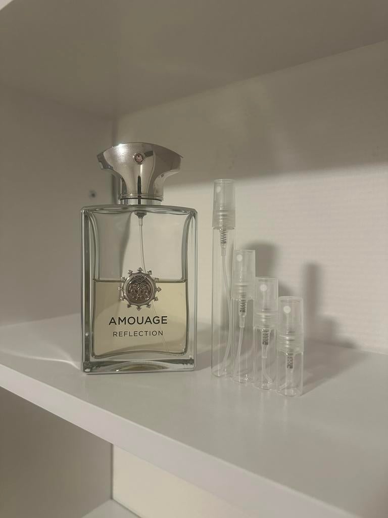 Amouage Reflection parfum sample/decant, Sieraden, Tassen en Uiterlijk, Uiterlijk | Parfum, Zo goed als nieuw, Ophalen