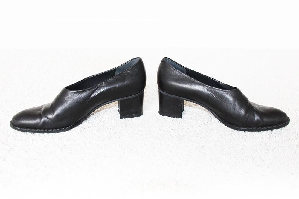 Leren M2 By Maripe Schoenen (Maat 38) € 40,-, Zwart, Overige typen, Ophalen of Verzenden, Zo goed als nieuw