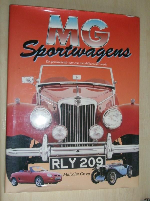 MG   autoboek sportwagens, Boeken, Auto's | Boeken, Gelezen, Ophalen of Verzenden, Malcolm green, Overige merken