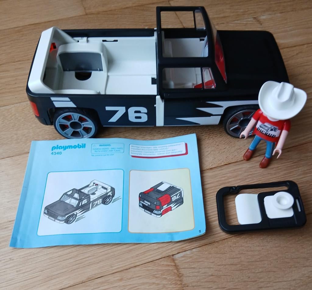 Playmobil 4340 Pick Up 2010 / Playmobil 5283 Vrachtauto, Kinderen en Baby's, Speelgoed | Playmobil, Ophalen of Verzenden, Zo goed als nieuw