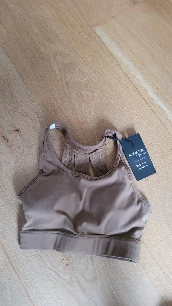 Nieuwe NVGTN Sport BH Mokka, Kleding | Dames, Sportkleding, Bruin, Nieuw, Ophalen of Verzenden, Fitness of Aerobics