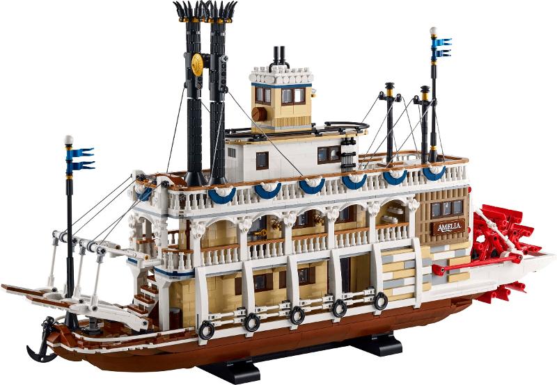 Lego | Ideas | Stoomboot | 21356, Lego, Gebruikt, Lego, https://legohouse.com/en-gb/info/contact-us/
