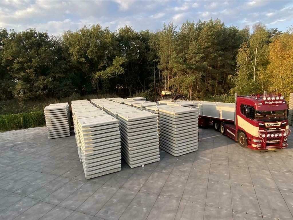 Betonplaten B-keus schoonheidsfoutjes stelconplaten, Zakelijke goederen, Ophalen of Verzenden