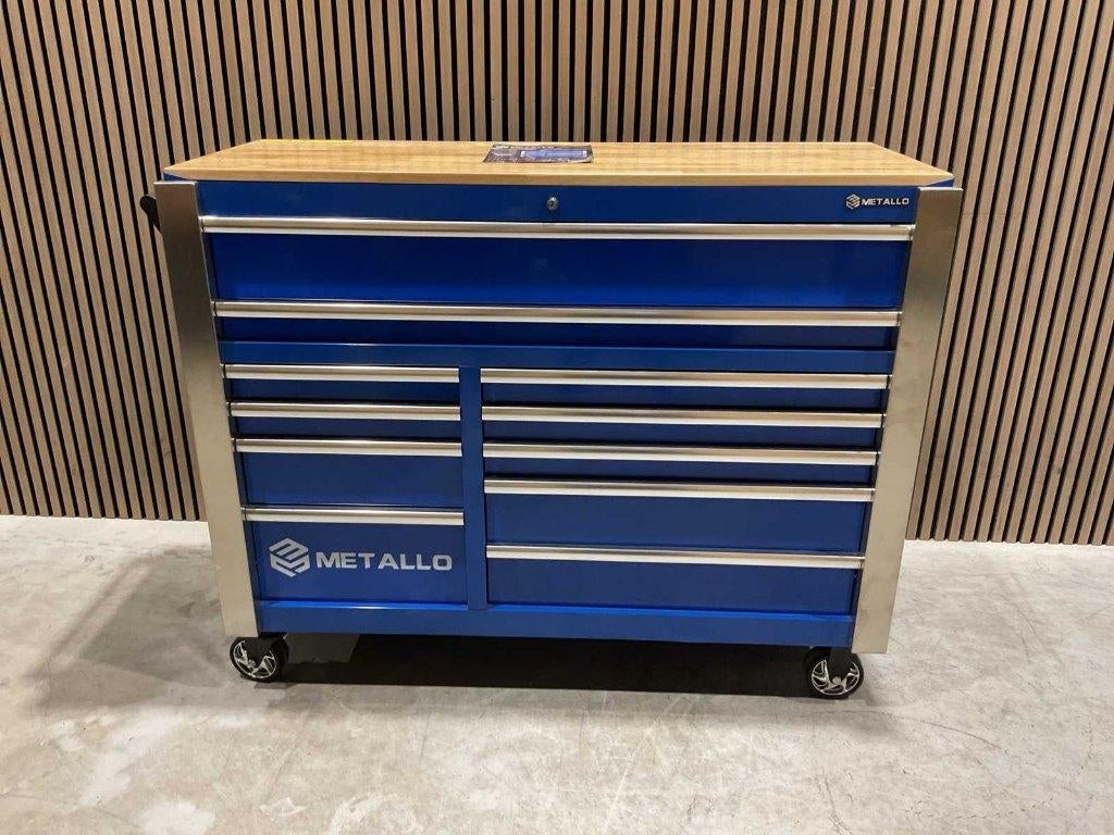Metallo XXXL-Edition META-11HS9G Gereedschapswagen gevuld‼️, Doe-het-zelf en Verbouw, Gereedschapskisten, Ophalen, Gevuld