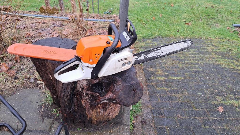 Stihl MS 391 kettingzaag 4,5 PK bwjr 2019 45 cm blad, Tuin en Terras, Hand-tuingereedschap, Stihl, Gebruikt, Ophalen of Verzenden