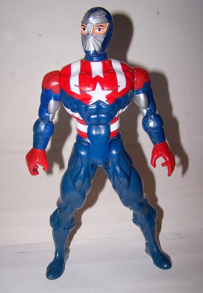 Captain America actiefiguur. H 25 cm. Igs., Ophalen of Verzenden, Zo goed als nieuw