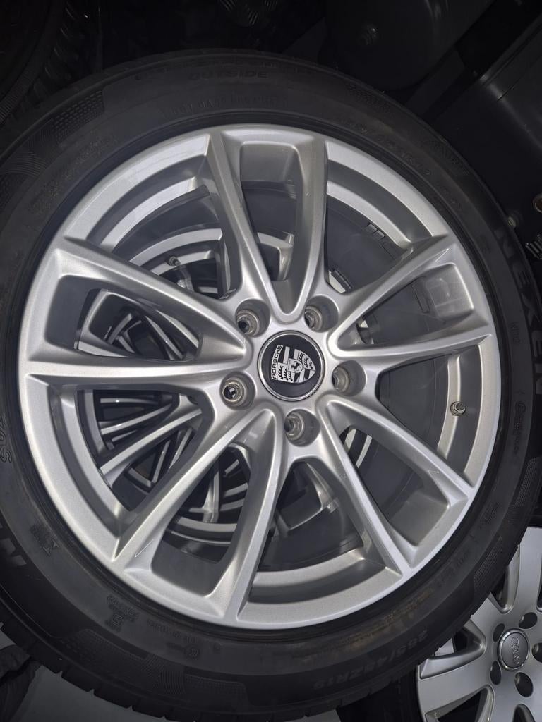 Porsche Panamera Velgen met Nexen Zomerbanden 265/45/ZR19, Auto-onderdelen, Banden en Velgen, 19 inch, Gebruikt, 265 mm, Banden en Velgen