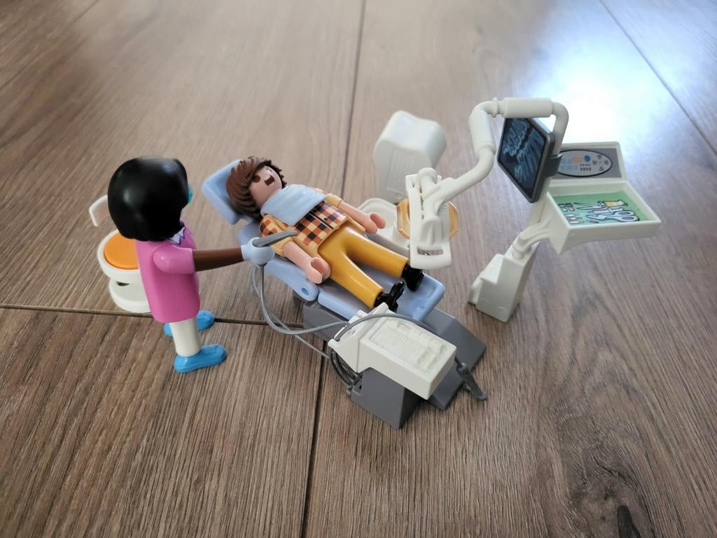 Playmobil Tandartspraktijk met Accessoires, Ophalen, Zo goed als nieuw, Complete set