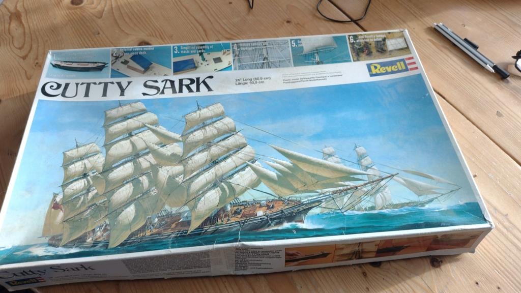 Revell Cutty Sark Model Zeilschip nieuw in verpakking, Hobby en Vrije tijd, Modelbouw | Boten en Schepen, Ophalen of Verzenden