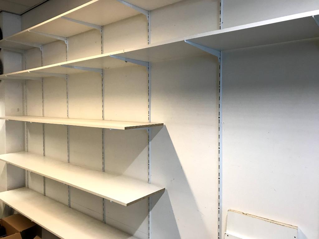 Toonbank Rekken Planken Beugels, Ophalen