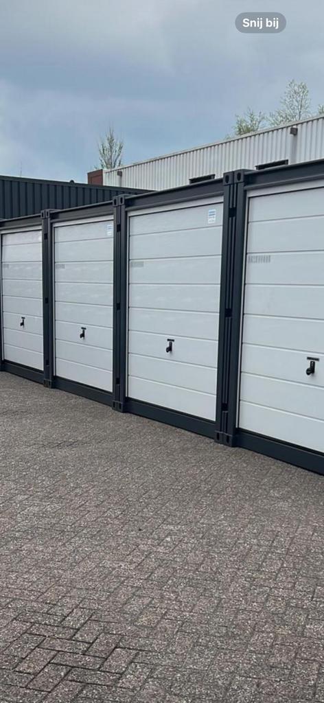 Opslagbox te huur ( Nieuw op beveiligd terein), Huur, Opslag of Loods