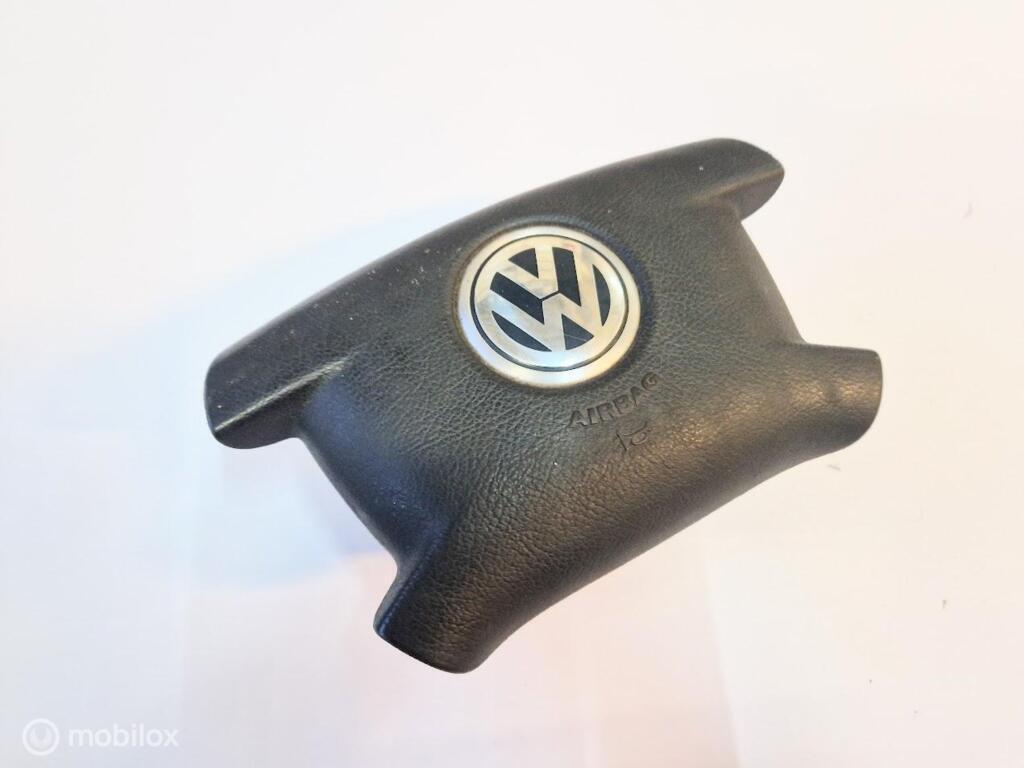 Airbag stuur Volkswagen Transporter T5 ('03-'09), Gebruikt, Volkswagen, Ophalen of Verzenden, Volkswagen