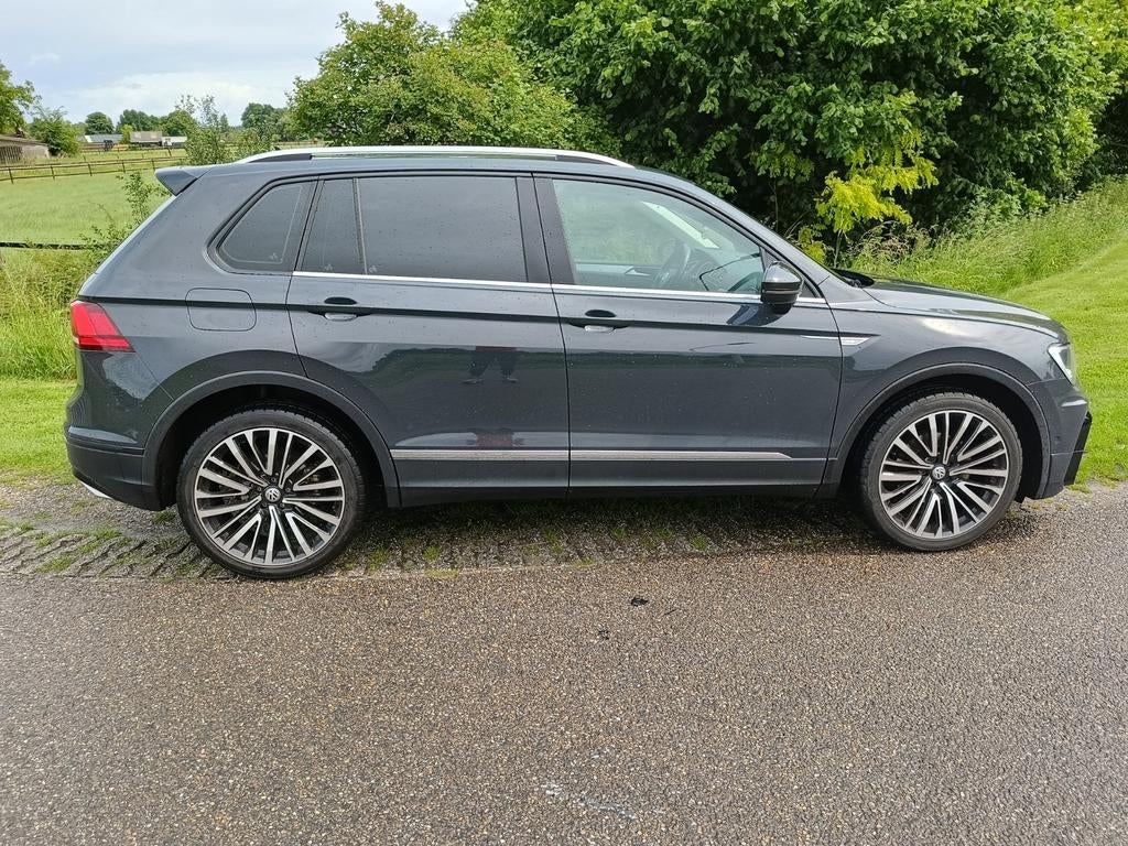 Zwarte deurlijst met chroom strip volkswagen Tiguan 2018, Ophalen of Verzenden