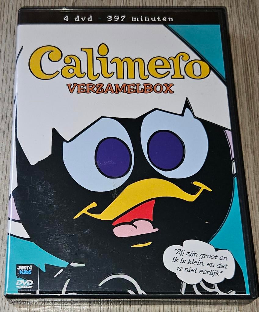 Calimero Verzameling Box - 4 DVD's, Alle leeftijden, Boxset, Ophalen of Verzenden, Zo goed als nieuw