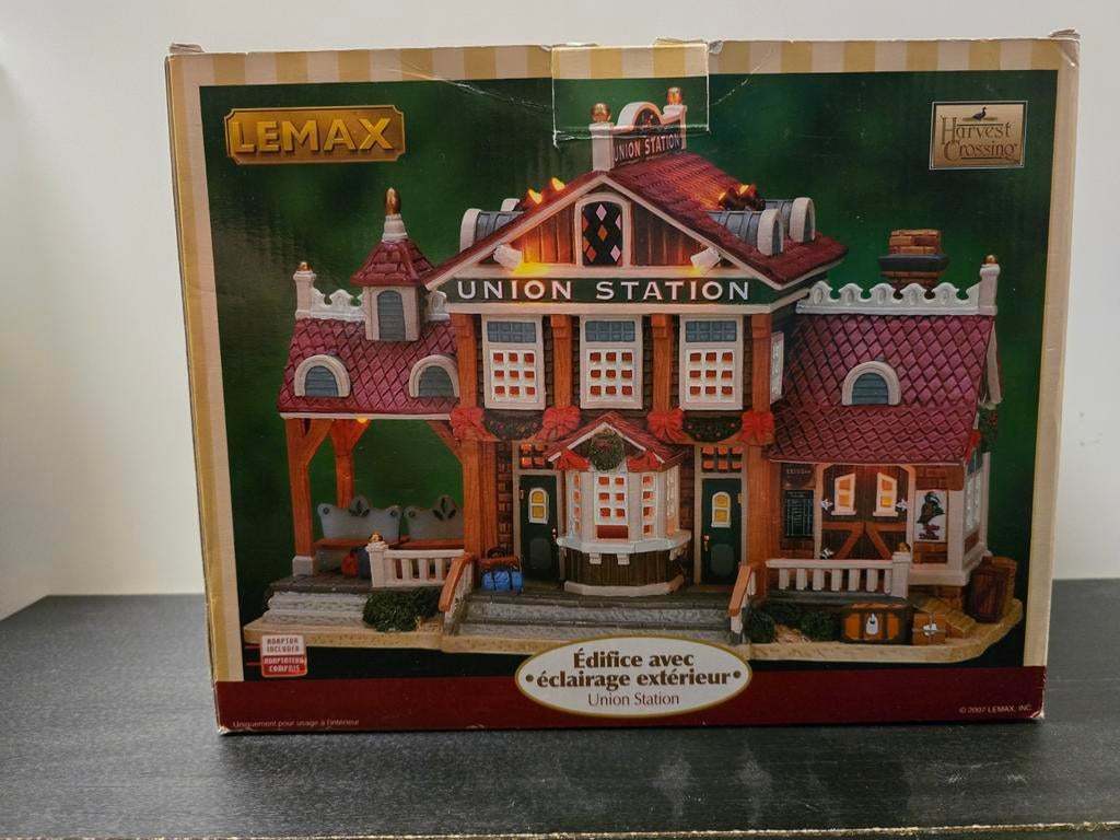Lemax Union Station - Kersthuisje, Diversen, Kerst, Ophalen of Verzenden