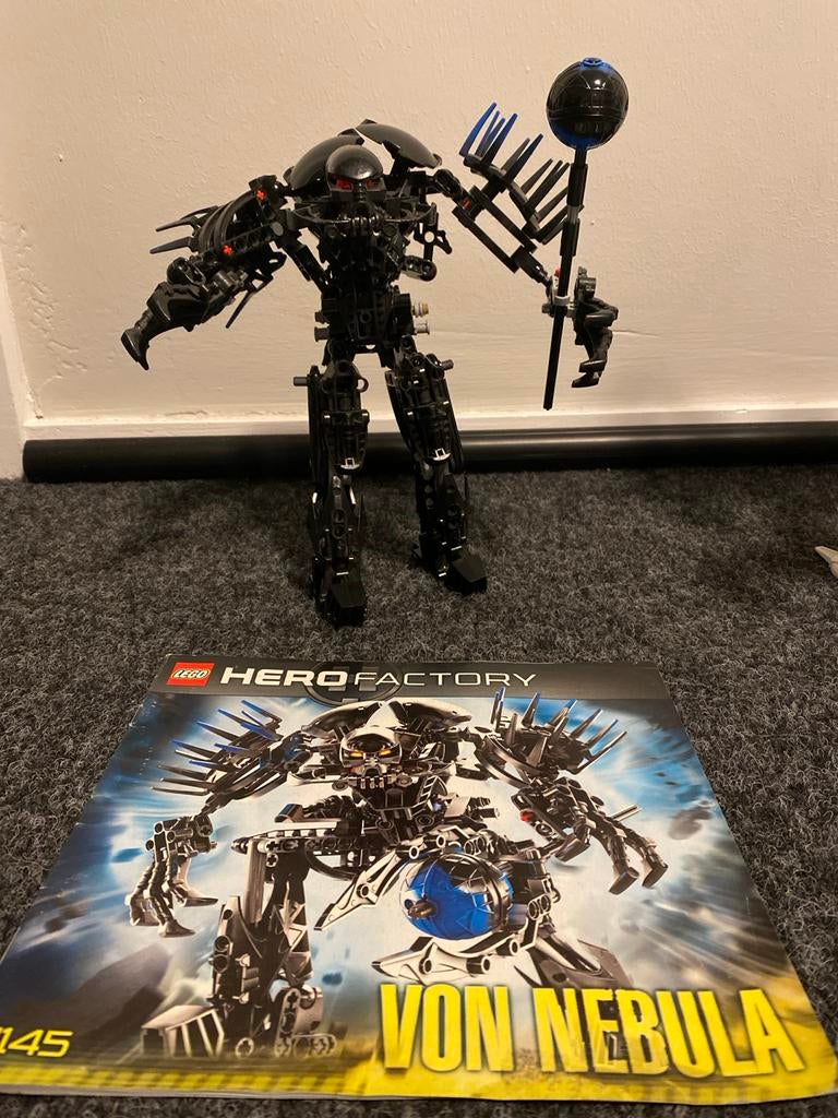 Lego Hero Factory Von Nebula, Ophalen of Verzenden, Zo goed als nieuw, Complete set, Lego