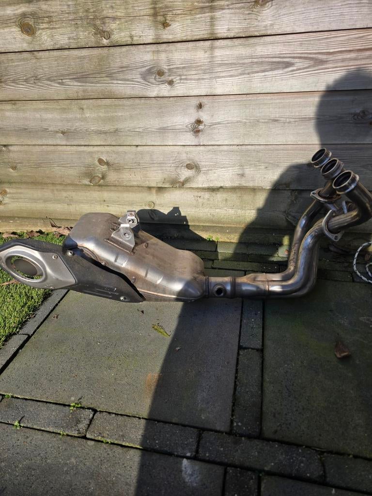 Orginele uitlaat MT09, Motoren, Onderdelen | Yamaha, Ophalen of Verzenden, Gebruikt