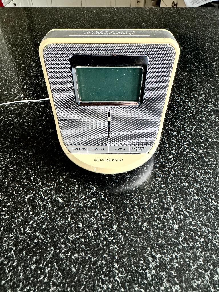 PHILIPS Alarm Clock, Ophalen of Verzenden, Zo goed als nieuw, Digitaal
