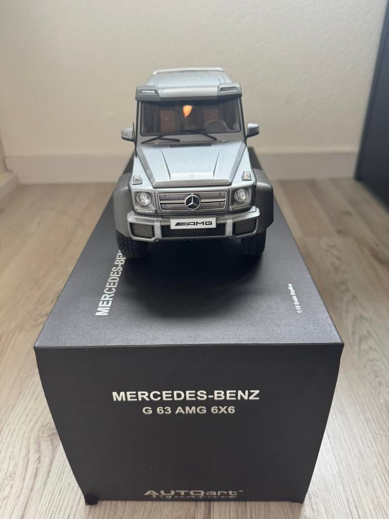 Mercedes-benz G63 AMG 6x6, Ophalen, Zo goed als nieuw, Autoart