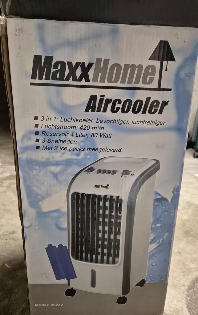 MaxxHome Air cooler -3 in 1, Ophalen, Gebruikt, Minder dan 60 m³, 3 snelheden of meer