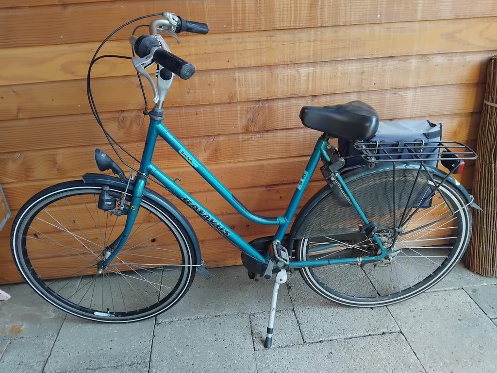 Dames sports fiets Batavus Siena blauw, Fietsen en Brommers, Fietsen | Dames | Sportfietsen en Toerfietsen, Ophalen, Minder dan 10 versnellingen