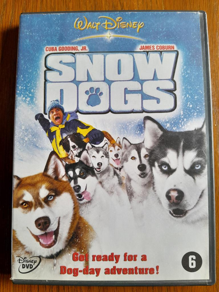 Snow dogs Walt Disney dvd zgan, Cd's en Dvd's, Ophalen of Verzenden, Zo goed als nieuw, Komedie, Vanaf 6 jaar