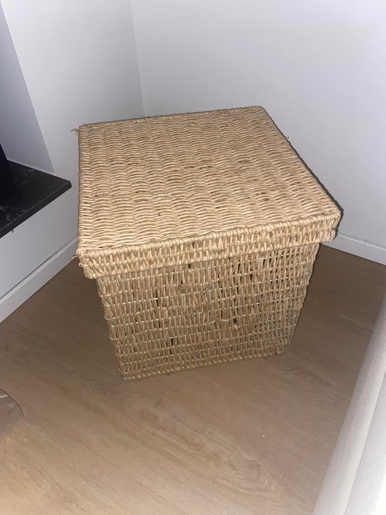 Kubus gevlochten woonaccessoires, Ophalen, Overige materialen, Minder dan 50 cm, Gebruikt