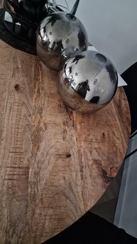 Bol lamp 2 voor €15, Ophalen, Zo goed als nieuw, Glas, Minder dan 50 cm