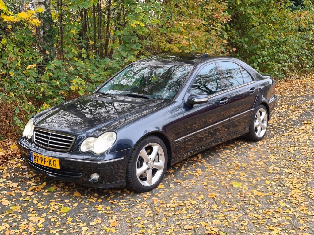 Mercedes C-Klasse C270 CDI facelift Origineel NL, Zwart, Diesel, Particulier, Sedan