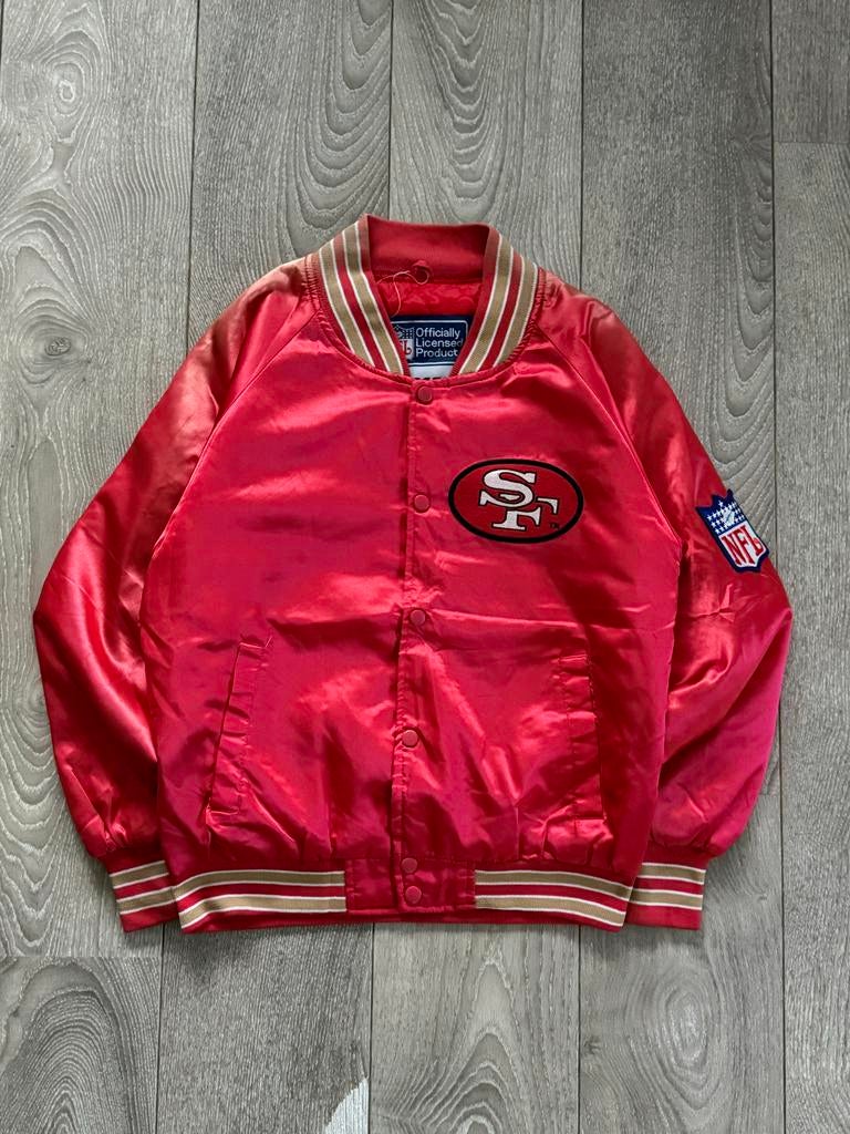 Vintage San Francisco 49ers Jas, Kleding | Heren, Verzenden, Zo goed als nieuw, Maat 46 (S) of kleiner, Rood