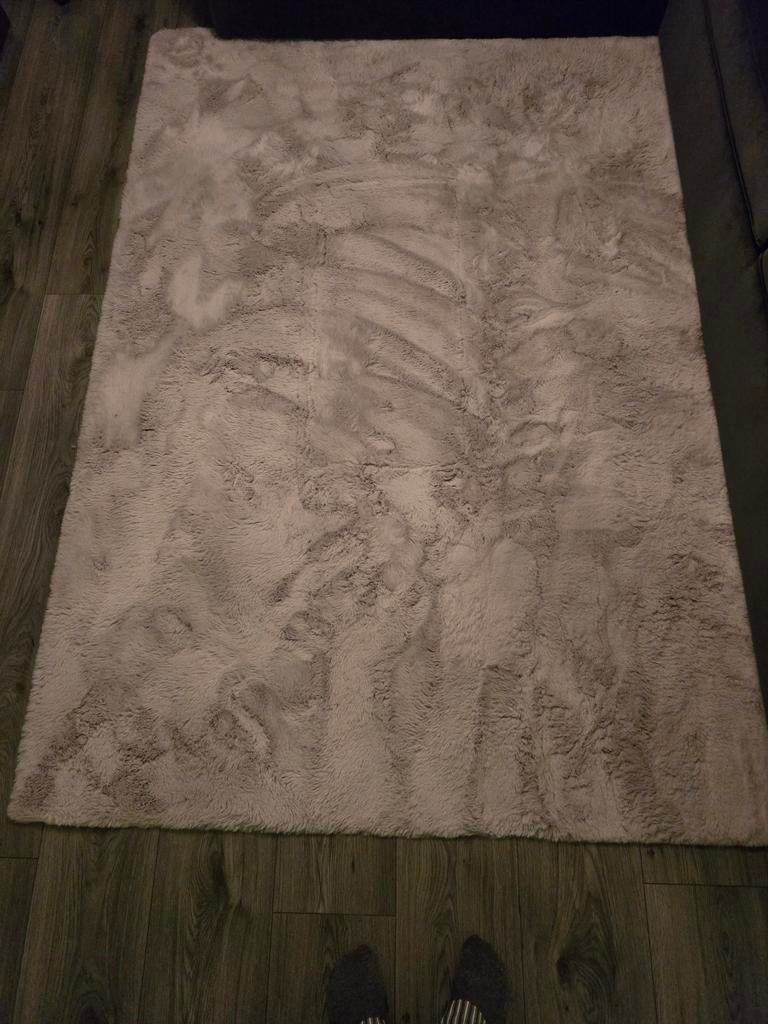 Grandstone vloerkleed comfy fluffy licht grijs, Ophalen, 150 tot 200 cm, 200 cm of meer, Zo goed als nieuw
