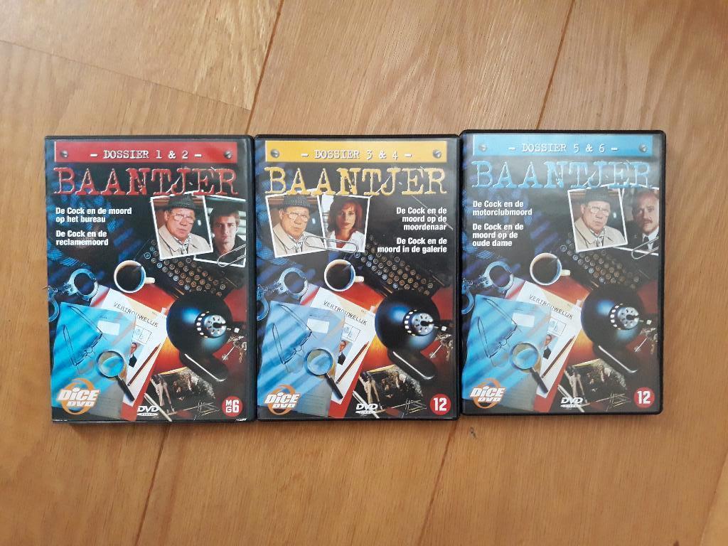 Baantjer dvd's Dossier 1 t/m 6, Alle leeftijden, Ophalen of Verzenden, Zo goed als nieuw, Actie en Avontuur