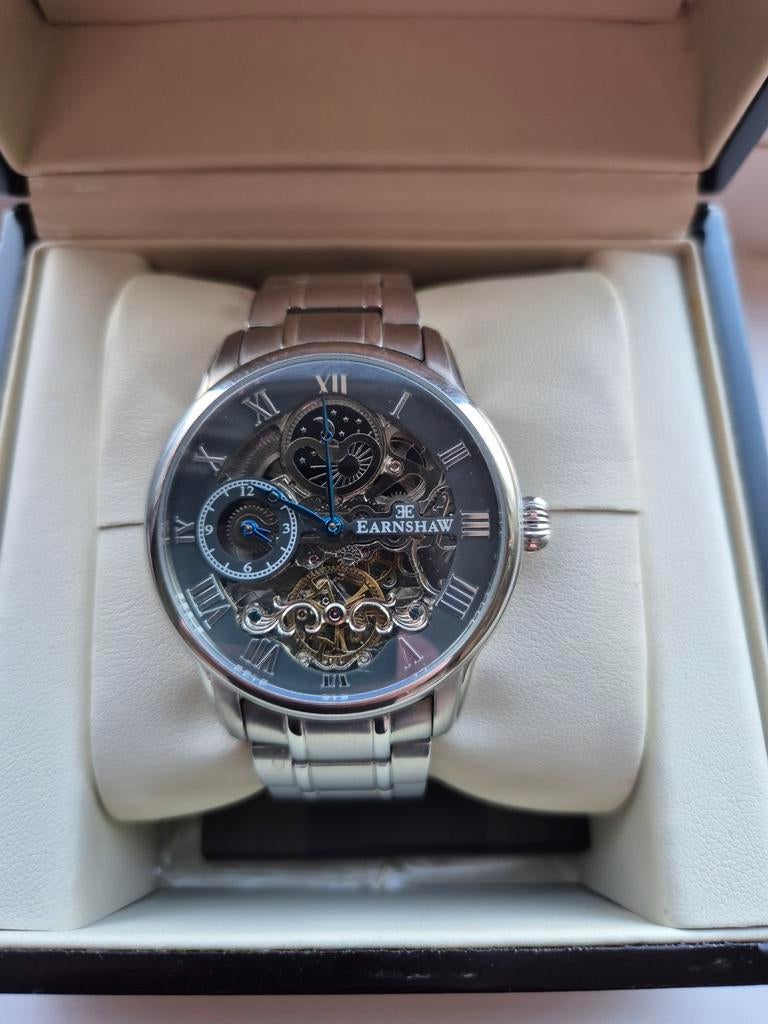 Thomas Earnshaw Automatisch Horloge, Sieraden, Tassen en Uiterlijk, Horloges | Heren, Overige merken, Staal, Staal, Polshorloge
