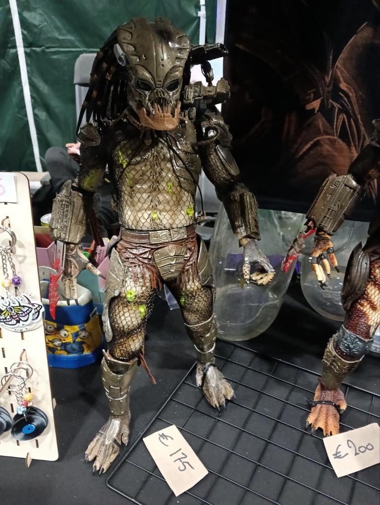 Predator Figures NECA 1/4 scale €250 voor beide!!, Ophalen of Verzenden, Gebruikt, Actiefiguur of Pop