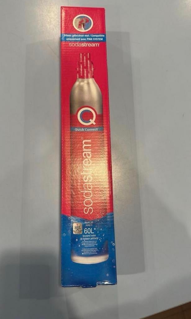 SodaStream CO2 Quick-Connect Cilinder - Nieuw in verpakking, Witgoed en Apparatuur, Bruiswatermachines, Ophalen of Verzenden, Nieuw
