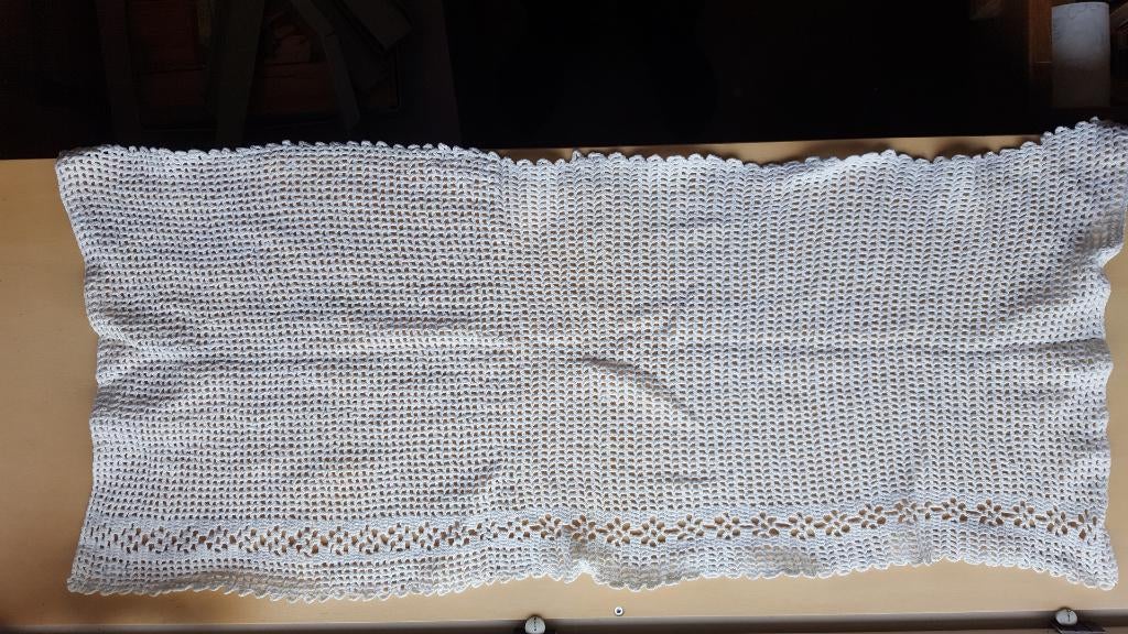 Gehaakt kleedje nr 4., Gebruikt, 50 tot 100 cm, Rechthoekig, 50 tot 100 cm