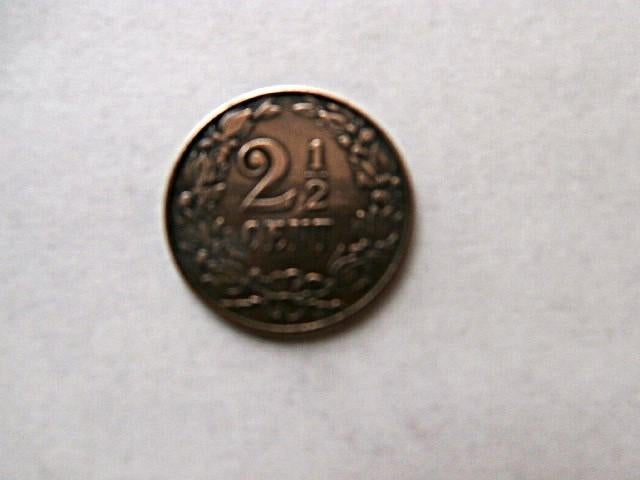 Munten Nederland 2 ½ Cent 1906 - 1919 - 1929 -1941, Postzegels en Munten, Munten | Nederland, Verzenden, Koning Willem II, Overige waardes
