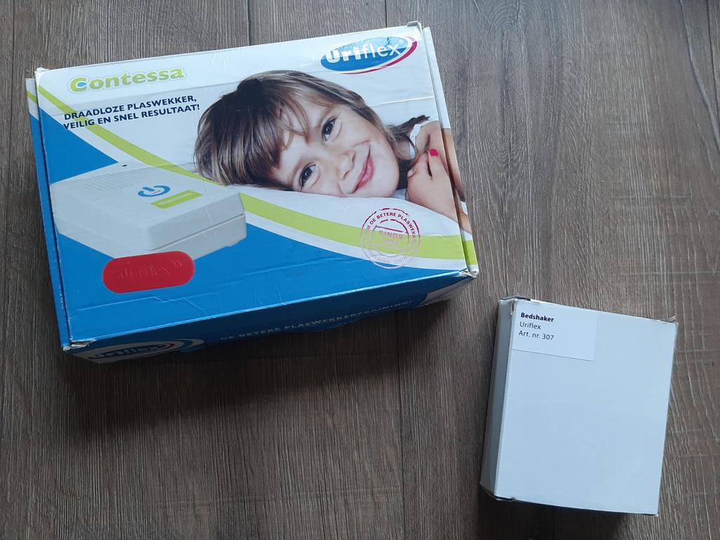 Uriflex contessa draadloze plaswekker met bedshaker NIEUW, Diversen, Ophalen of Verzenden, Nieuw